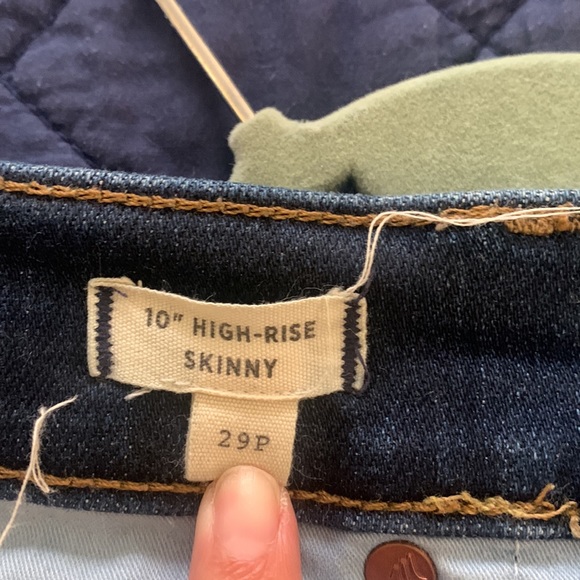 HP 🎉 J. Crew High Rise Skinny Jeans - Picture 4 of 4